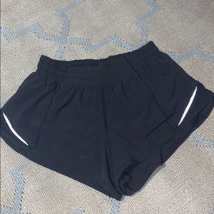 Black lululemon shorts